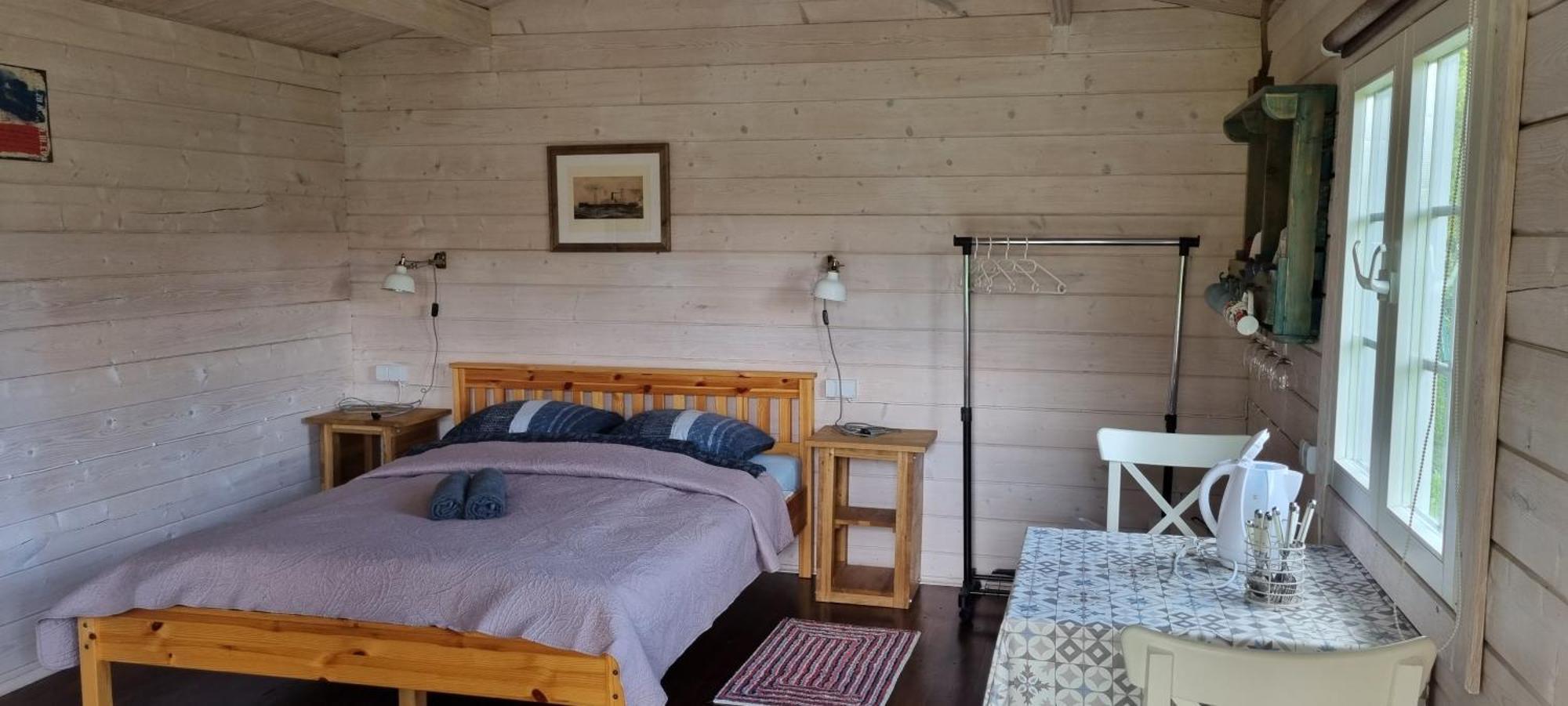 Campsite 37A - Wooden Cabins Karklė Esterno foto