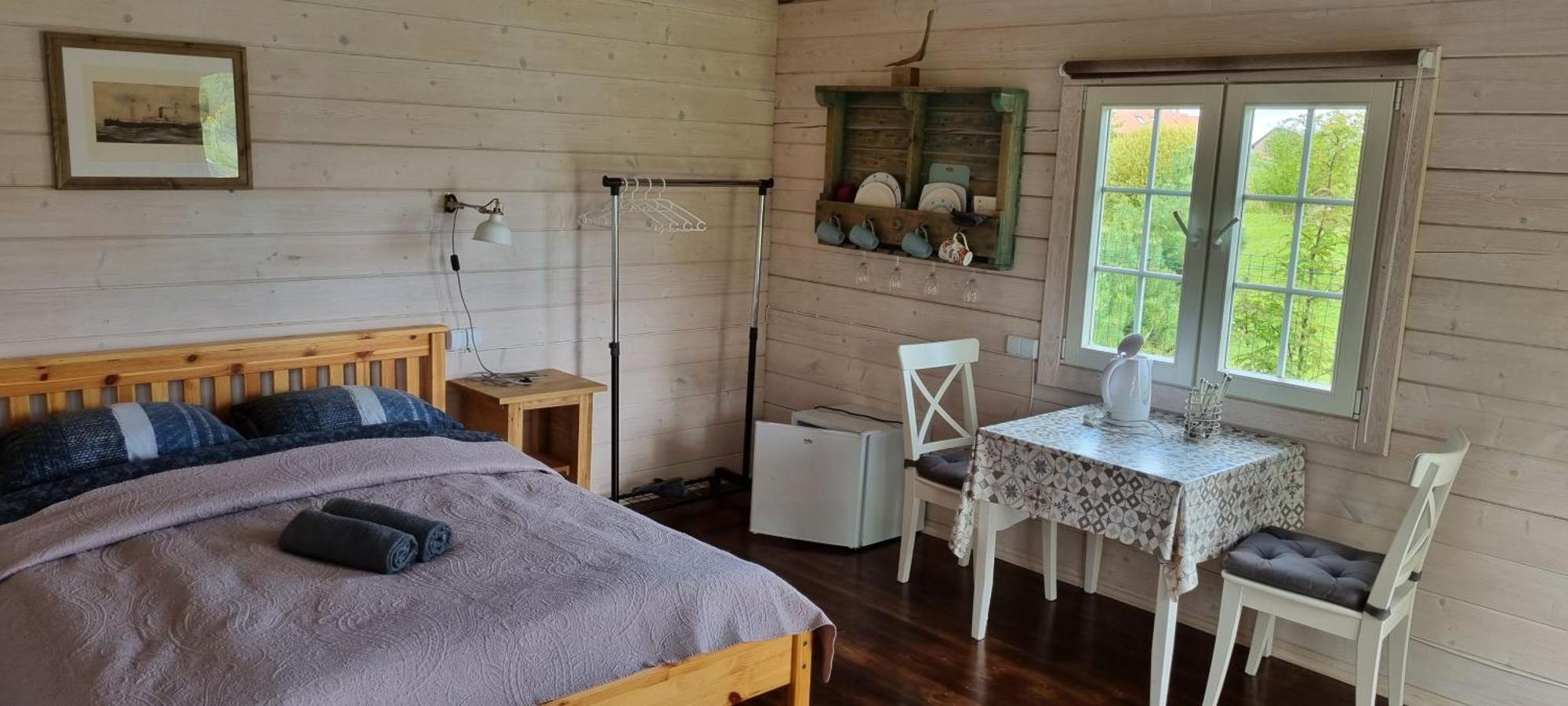 Campsite 37A - Wooden Cabins Karklė Esterno foto